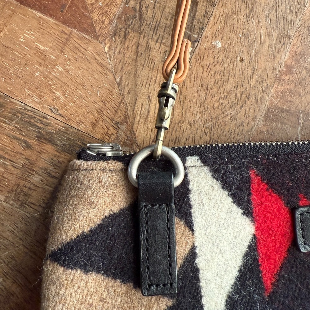 Pendleton Aztec Design Wool Crossbody Bag - Picture 7 of 10